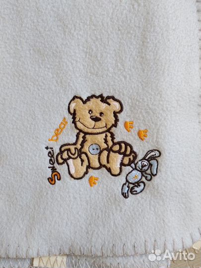 Плед покрывало одеяло детское 3 шт