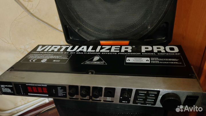 Behringer DSP-2024P virtualizerпроцессор Эффектов