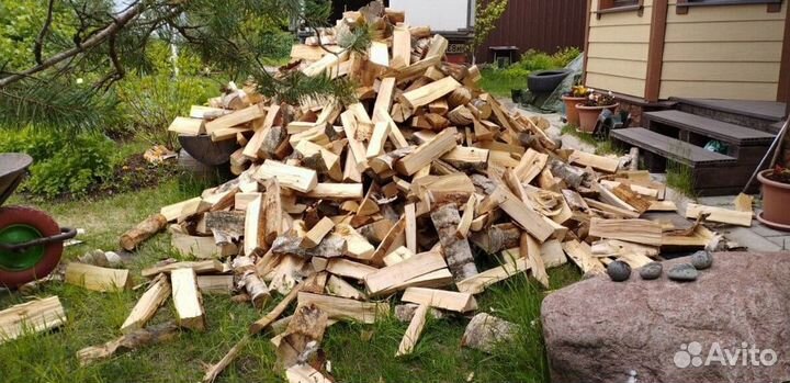 Дрова Береза в наличии в Выборге