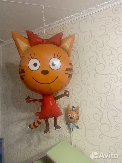Воздушные шары 3 кота