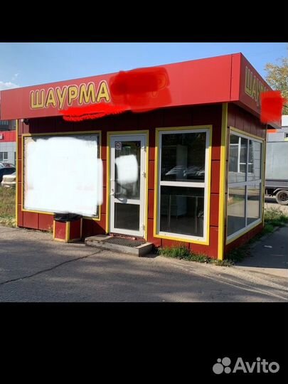 Павильон шаурма с оборудованием под ключ