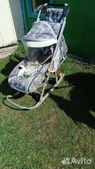 Коляска санки