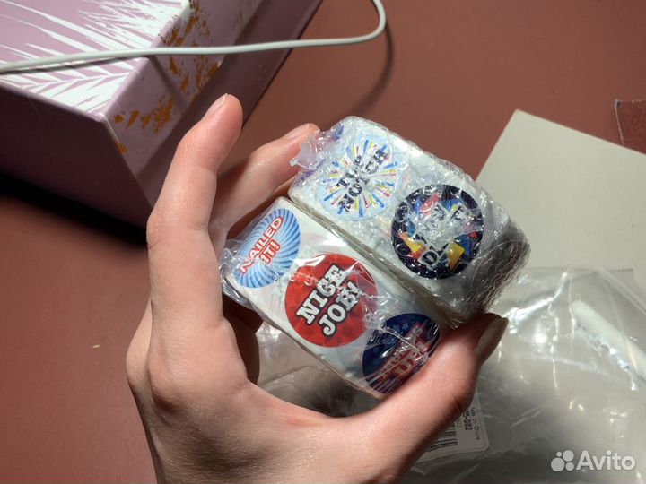 Наклейки позитивные