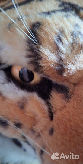 Ковер-покрывало шкура тигра с головой