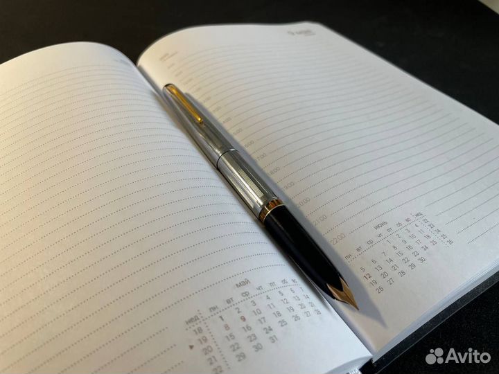 Перьевая ручка СССР. Золотое перо (акулий хвост)