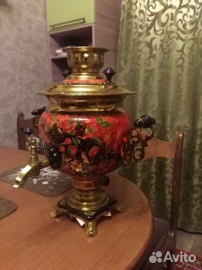 Самовар электрический расписной