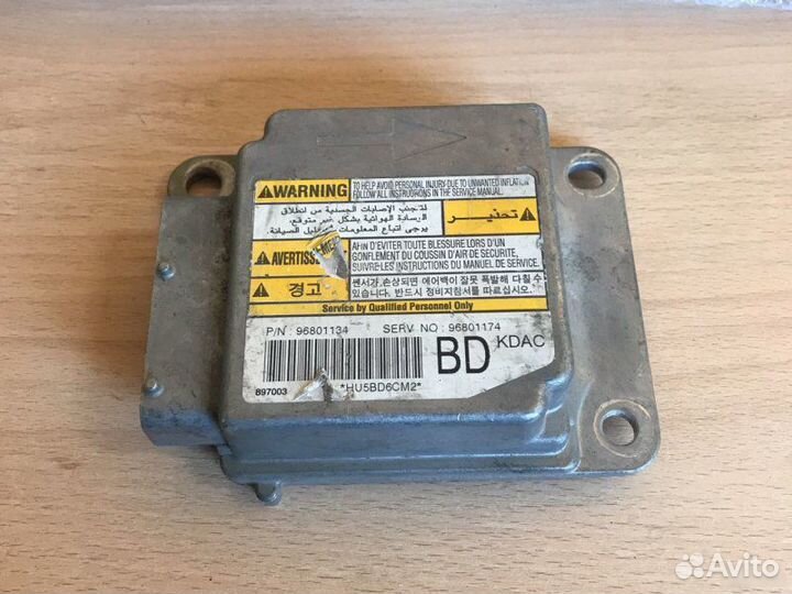 Блок срс Chevrolet Spark M200