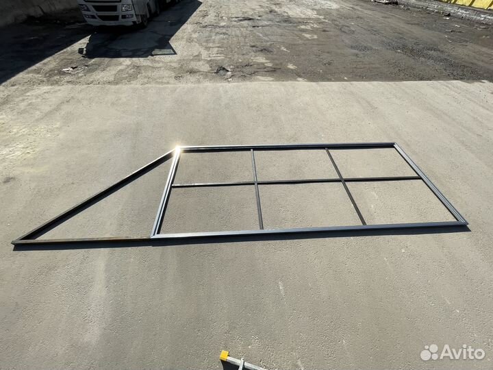 Откатные ворота (каркас)