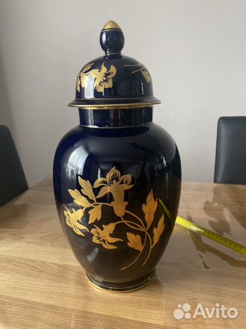 Ваза кобальт