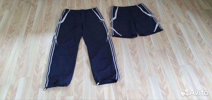 Штаны спортивные + шорты Adidas р52-54