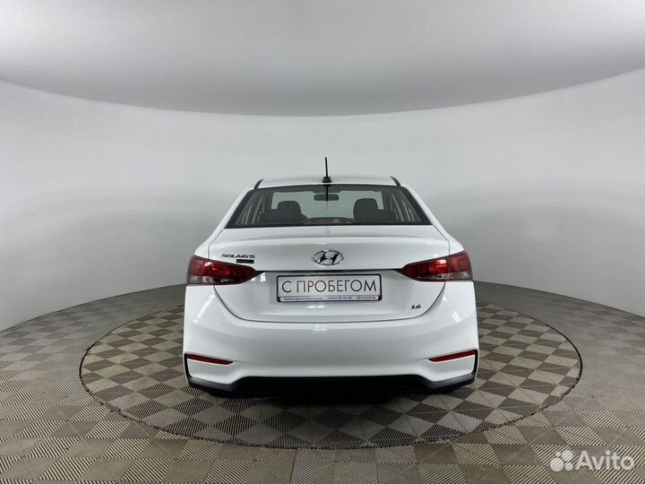 Hyundai Solaris 1.6 МТ, 2018, 43 390 км