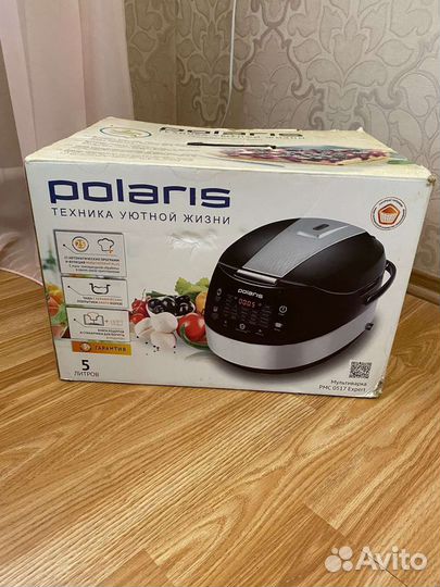Мультиварка пароварка polaris
