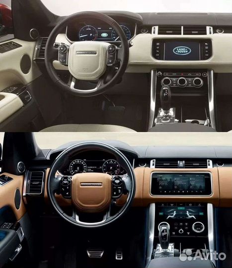 Мультимедиа рестайлинг Land Rover из 2013 в 2022