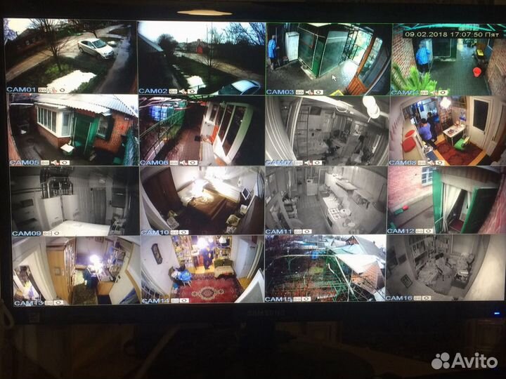 Набор камер видеонаблюдения для бизнеса