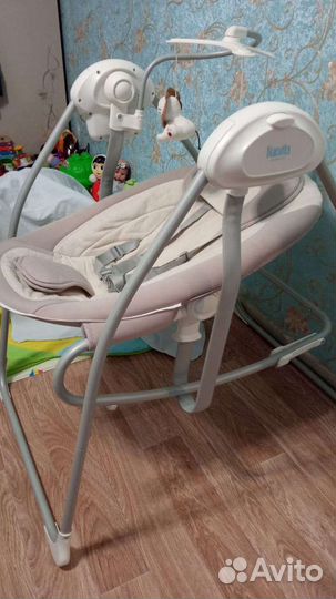 Детские электронные качели бу