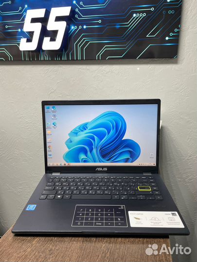 Ультрабук asus E410MA / SSD / 4Гб DDR4