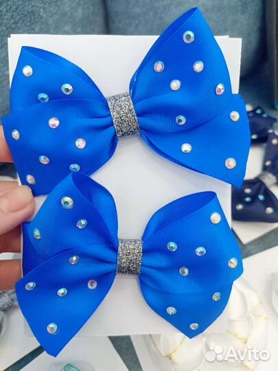 Бантики на резинках Школа