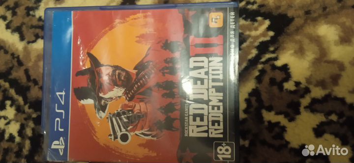 Игра для приставки ps4 Red Dead Redemption 2