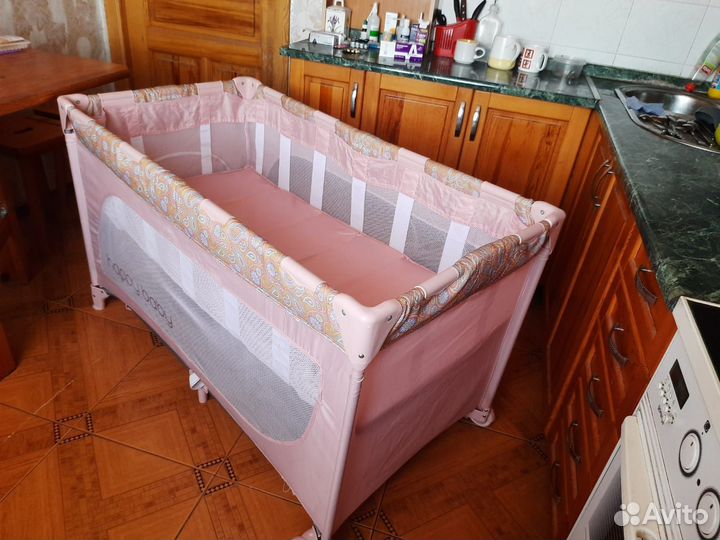 Манеж-кровать Happy Baby