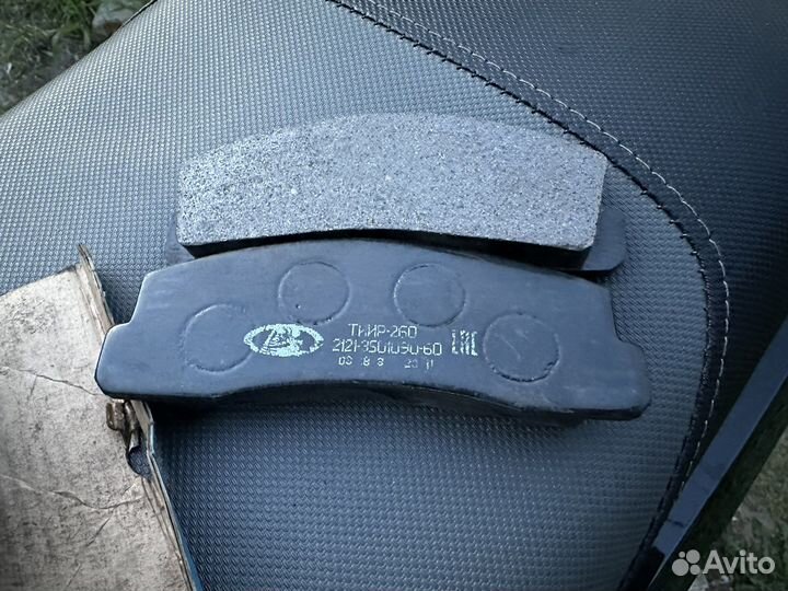 Колодки тормозные LADA 2121