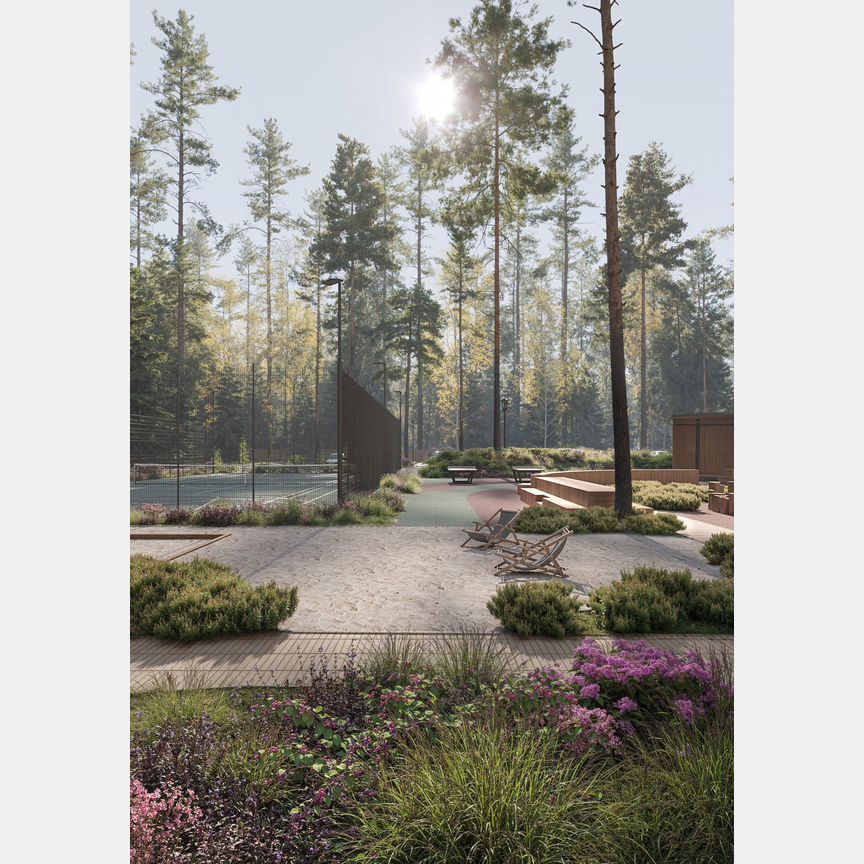 1-к. апартаменты, 57,3 м², 4/12 эт.