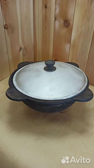 Казан чугунный узбекский