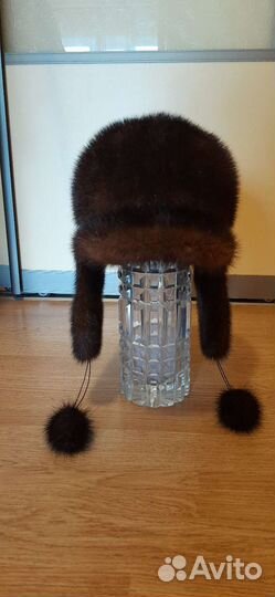 Шапка норковая женская