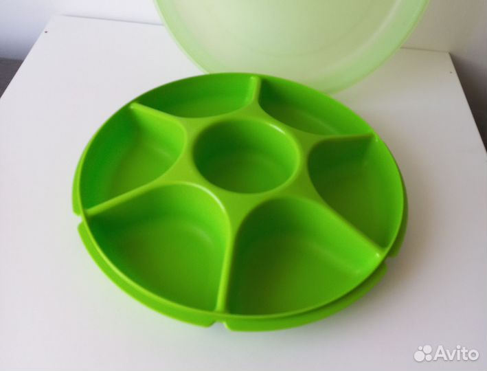 Менажница с крышкой Tupperware