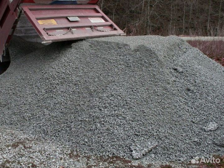 Щебень \ Земля мраморный 20 фракции от 3кубов