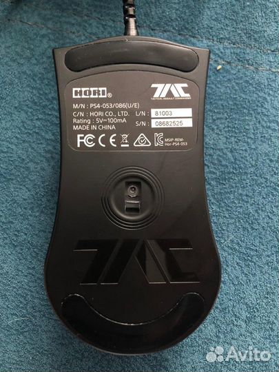 Клавиатура и мышь hori PS4 Tactical Assault Comman