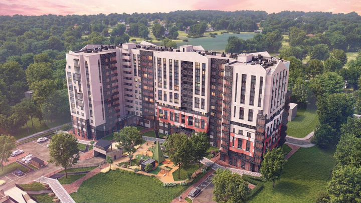 2-к. квартира, 73,4 м², 11/13 эт.