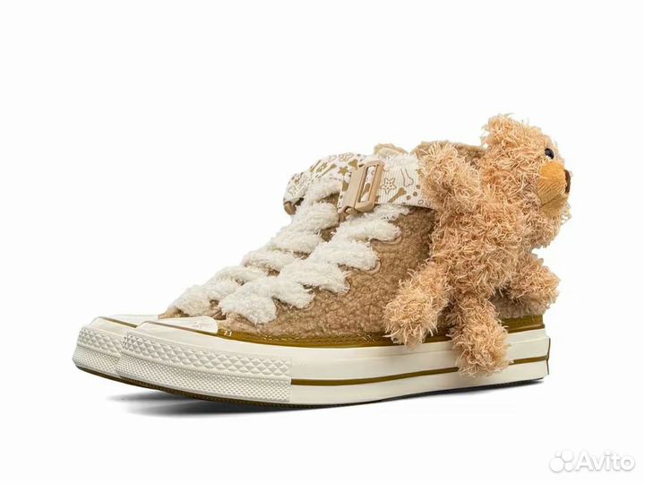 Кеды с мишкой Converse 1970s