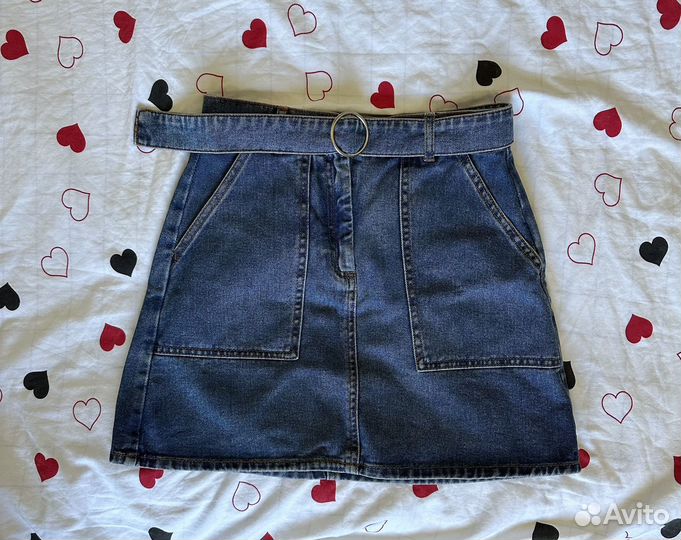 Джинсовая юбка