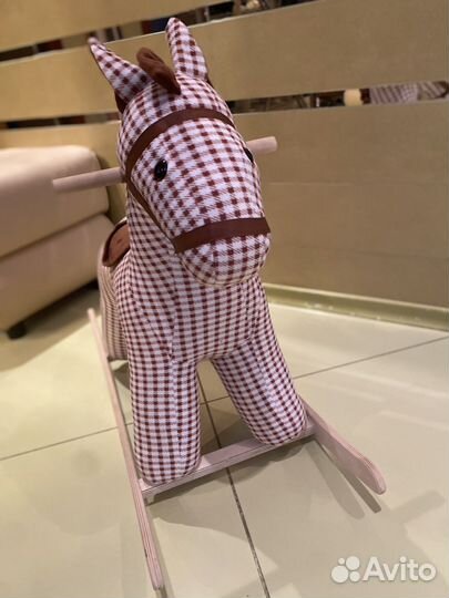 Детская игрушка качалка лошадка