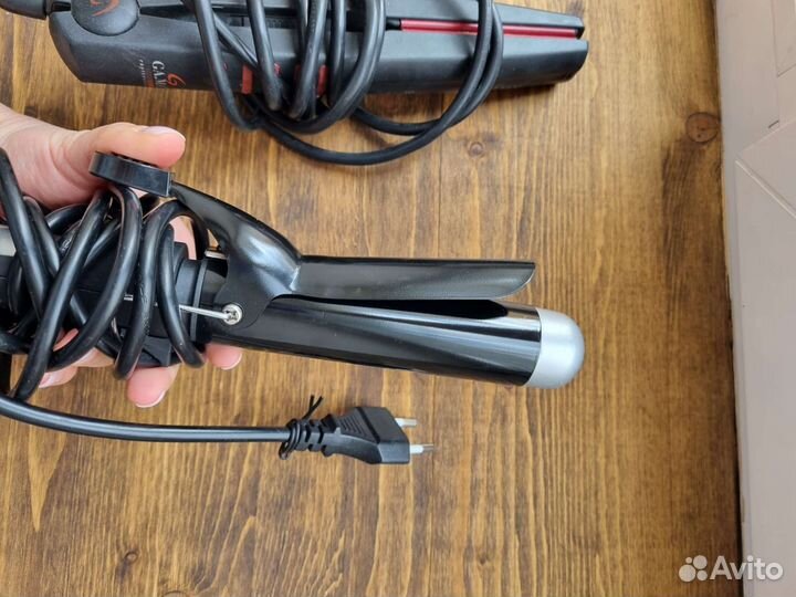 Две плойки для волос