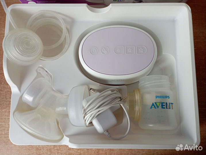 Молокоотсос avent электрический