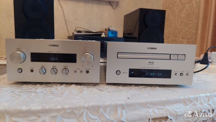 Музыкальный центр yamaha BD-940,R-840 silver
