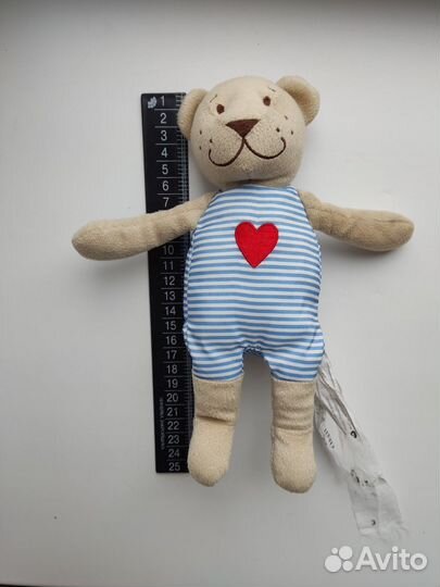 Мягкая игрушка медведь Икеа IKEA Fabler Björn 21см