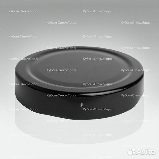 Банки 0,200 твист черная для свечей