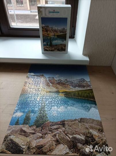 Пазл Венеция, Озеро в горах 1000 эл, Маша, 560 эл