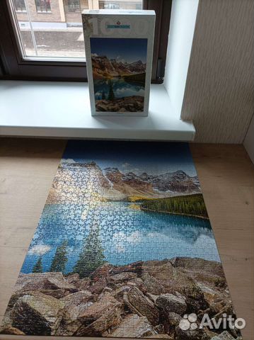 Пазл Венеция, Озеро в горах 1000 эл, Маша, 560 эл