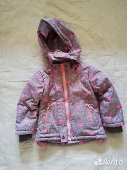 Куртка для девочки демисезонная размер 92