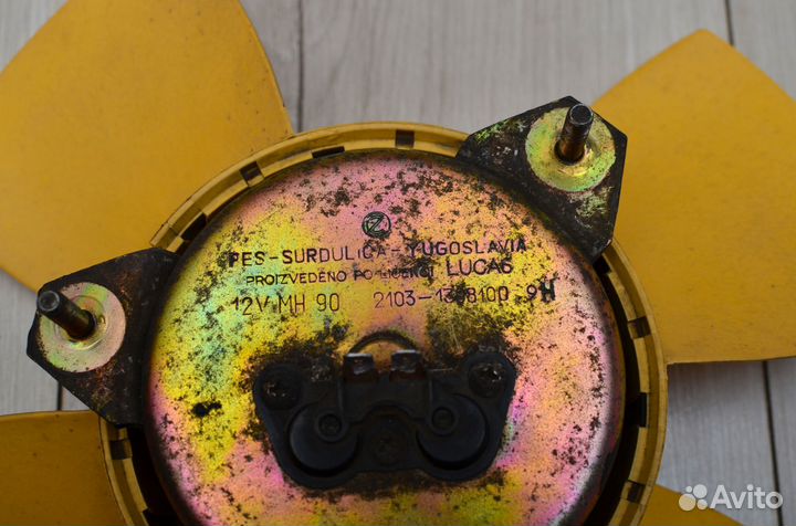 Вентилятор охлаждения ваз Югославия
