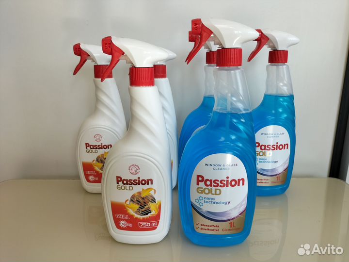 Чистящие средства из Европы Passion Gold