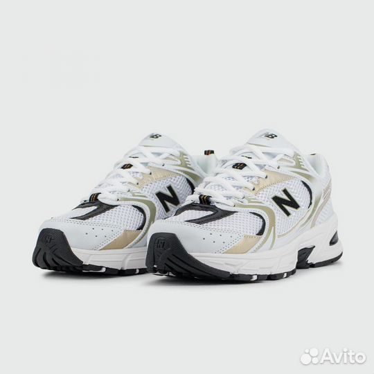 Кроссовки New Balance 530 White / Gold Wmns (арт