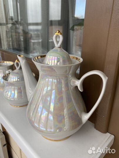 Набор посуды из фарфора СССР