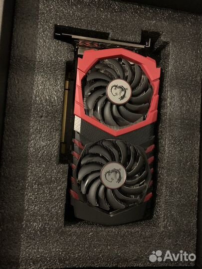 Видеокарта MSI GeForce GTX 1050 Ti gaming X 4G