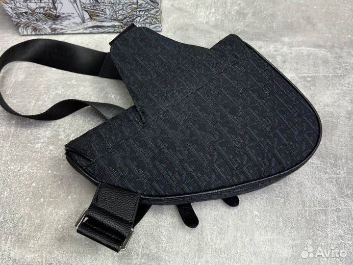 Сумка мужская Dior Saddle Jacquard