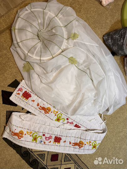 Балдахин и бортики