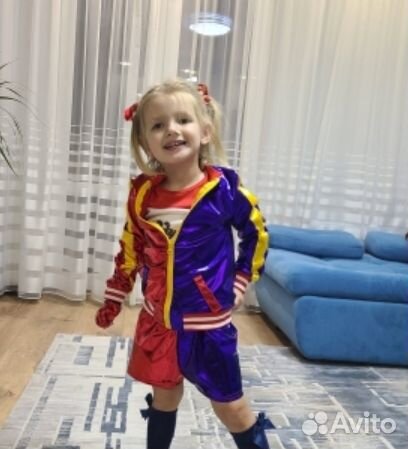 Костюм Харли Квин детский